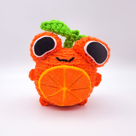 Orange Crush Froggy Plush