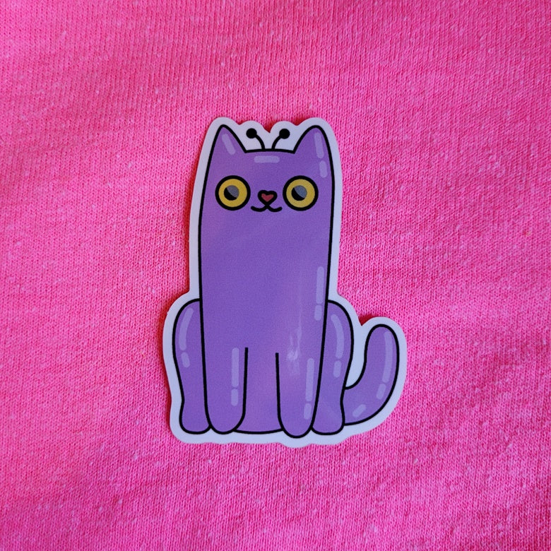Bumble Kitty Stickers (individual and set!)