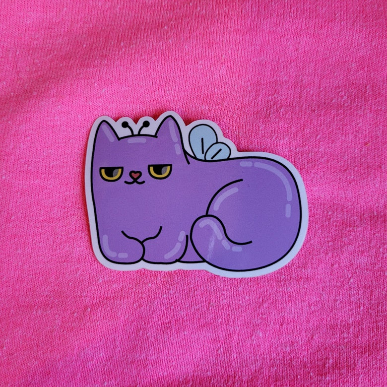 Bumble Kitty Stickers (individual and set!)